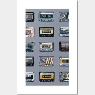 audio music cassettes, tapes Posters and Art